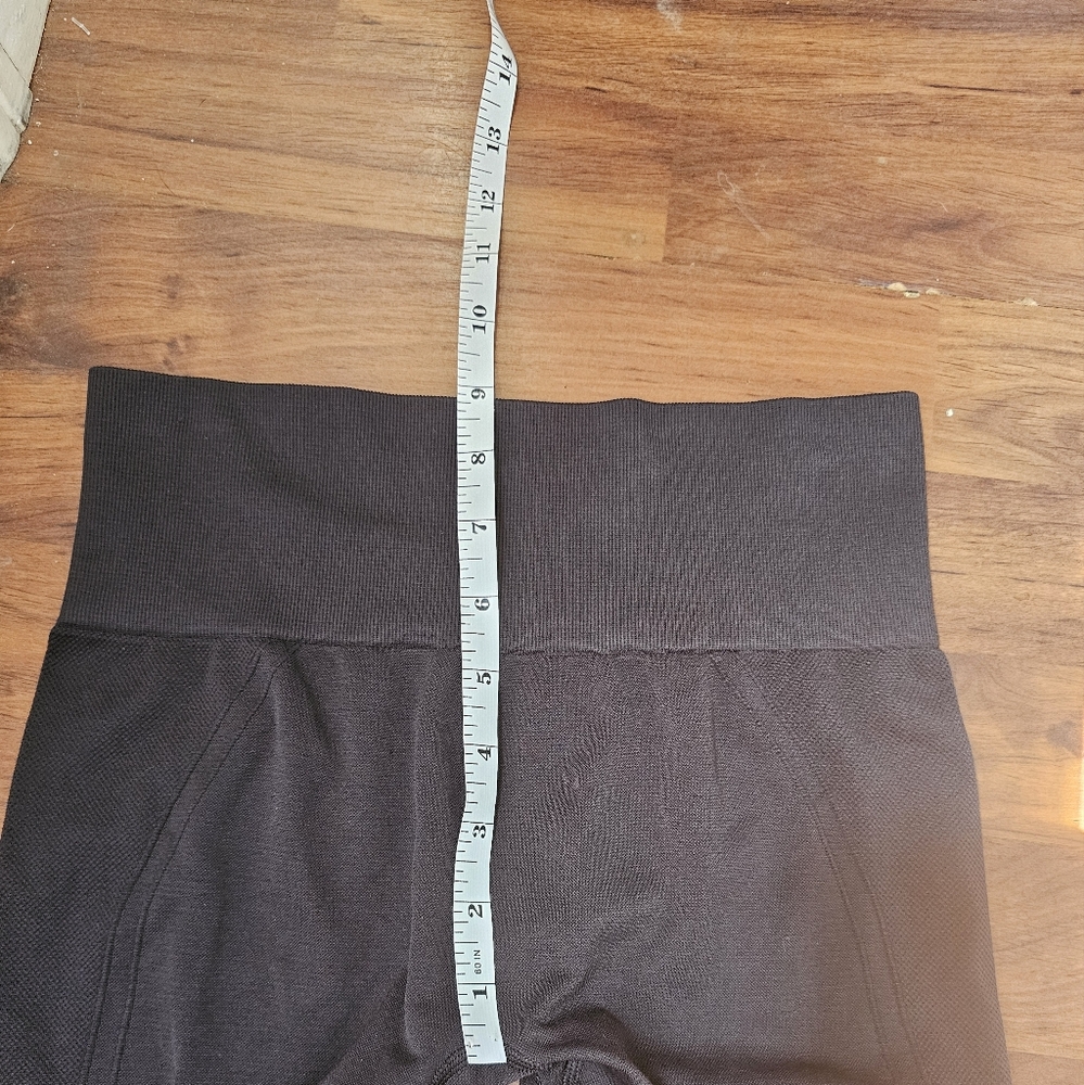 Tory Sport Black Seamless Leggings with Logo - Picture 4 of 13